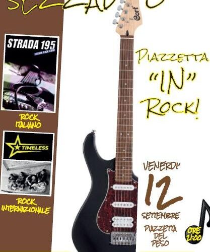Rock e poesia nel weekend a Sezzadio