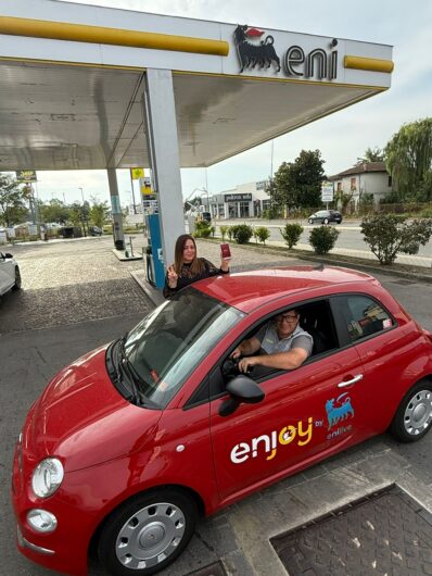 La EniLive Station di via Giordano Bruno è anche Enjoy Point: il car sharing è a portata di smartphone