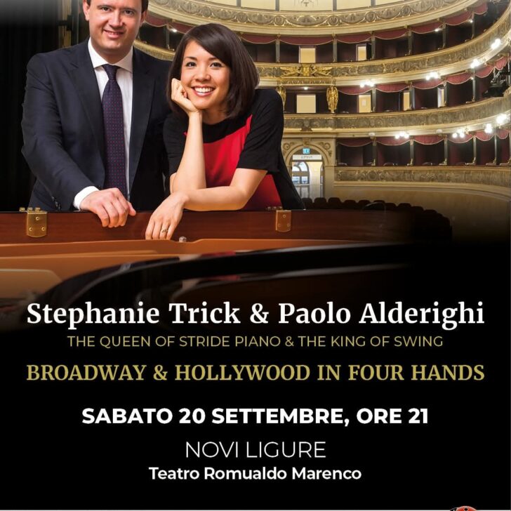 Paolo Alderighi e Stephanie Trick live al Teatro Marenco di Novi Ligure
