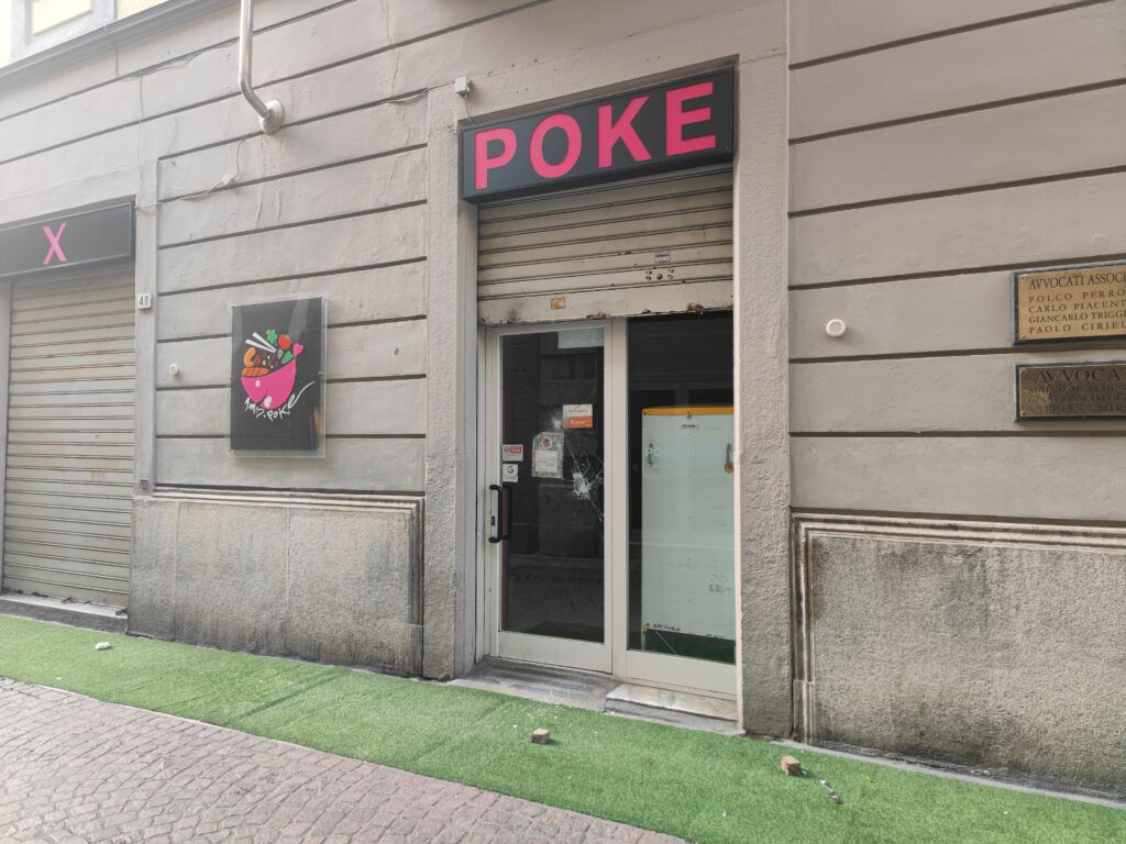 Spaccata via Bergamo Alessandria