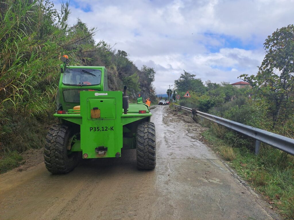 Maltempo 22 settembre 2025 Spigno Monferrato Pulizia Protezione civile