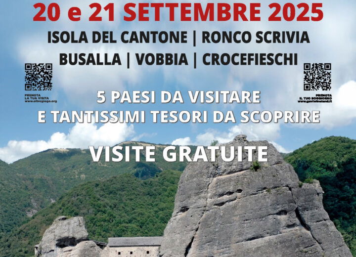Oltregiogo Days: un weekend tra storia e tesori di cinque borghi tra le vallate liguri
