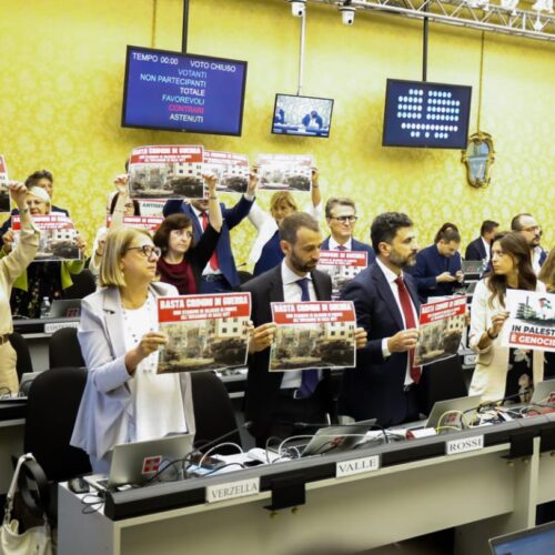 In Regione opposizione contro Cirio: “Basta silenzio si prenda posizione su Gaza”