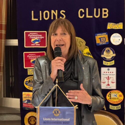 Lions Alessandria Host, presentato il nuovo anno sociale. La guida a Vittoria Poggio
