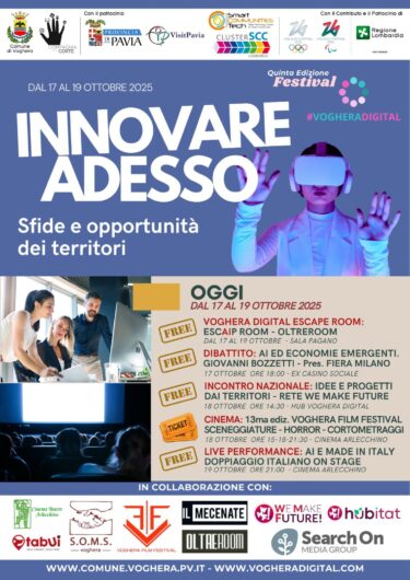 Dal 10 ottobre torna “Voghera Digital”, un viaggio tra passato, presente e futuro della tecnologia