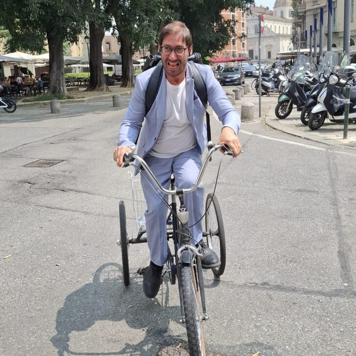 In triciclo da Torino a Roma passando per Alessandria per accendere i riflettori sulla disabilità