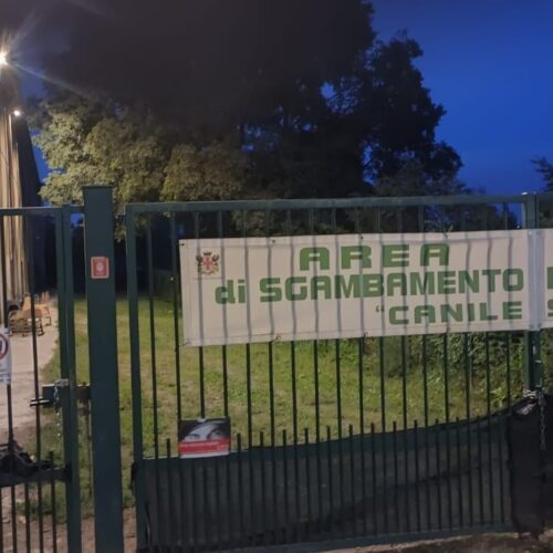 Nuova illuminazione dell’area di sgambamento del canile comunale di Alessandria