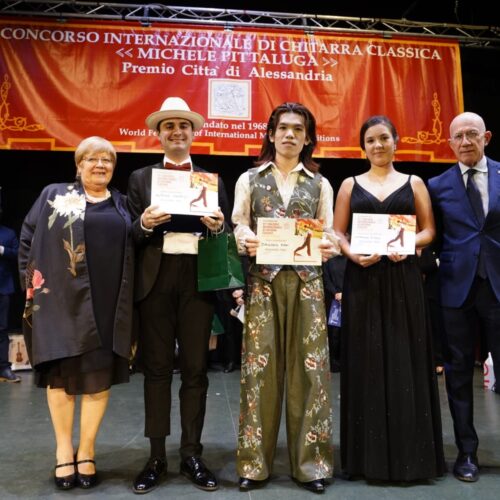 Concorso di chitarra classica Pittaluga di Alessandria: vince lo spagnolo Ausias Parejo