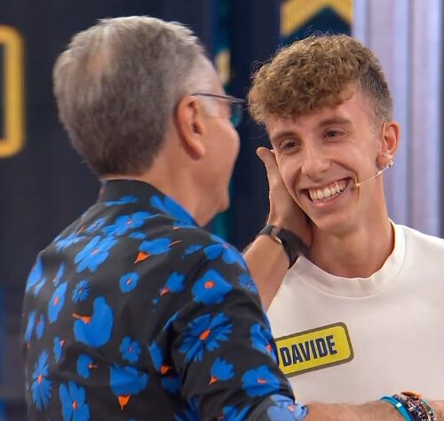 Ad Avanti un altro il giovane casalese Davide, aspirante conduttore tv. Bonolis: “Ti auguro il meglio”