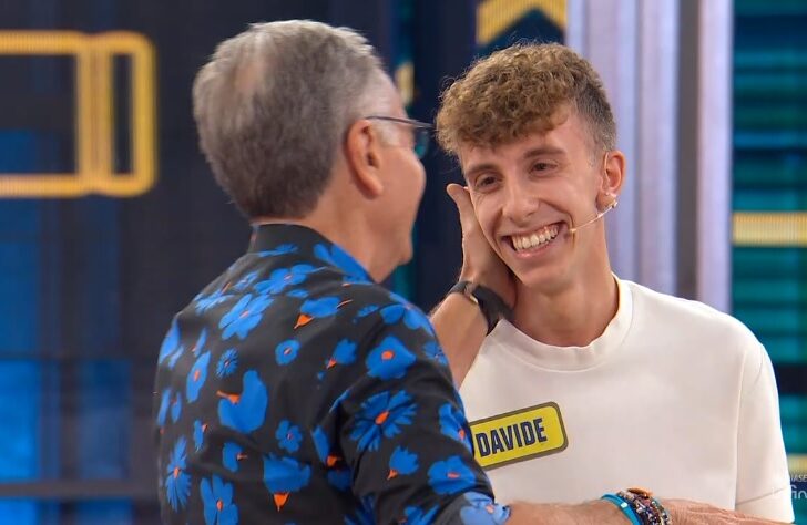 Ad Avanti un altro il giovane casalese Davide, aspirante conduttore tv. Bonolis: “Ti auguro il meglio”