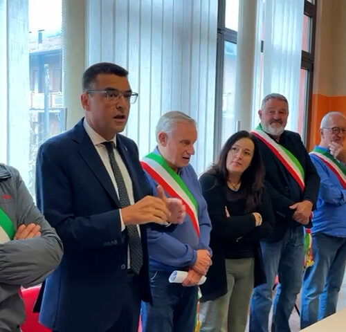 Primo giorno di scuola: visita dell’assessore regionale Bussalino a San Sebastiano Curone