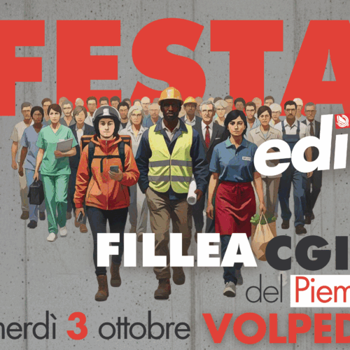 Venerdì 3 ottobre festa degli edili a Volpedo con tavola rotonda e concerto