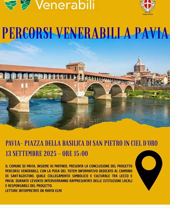 Pavia da sabato avrà il totem per informazioni “Percorsi Venerabili”