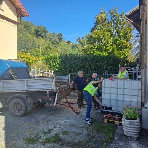 Una parte del paese di Morbello senza acqua da oltre un giorno