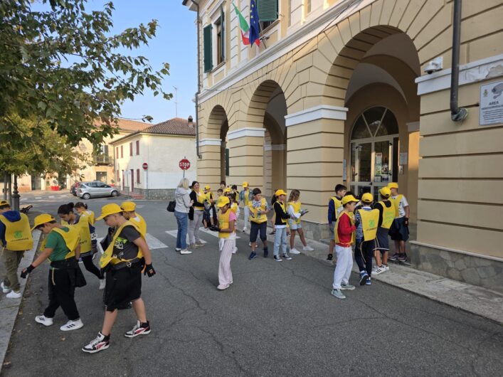Quargnento più pulito grazie agli studenti della scuola elementare Silvio Pellico