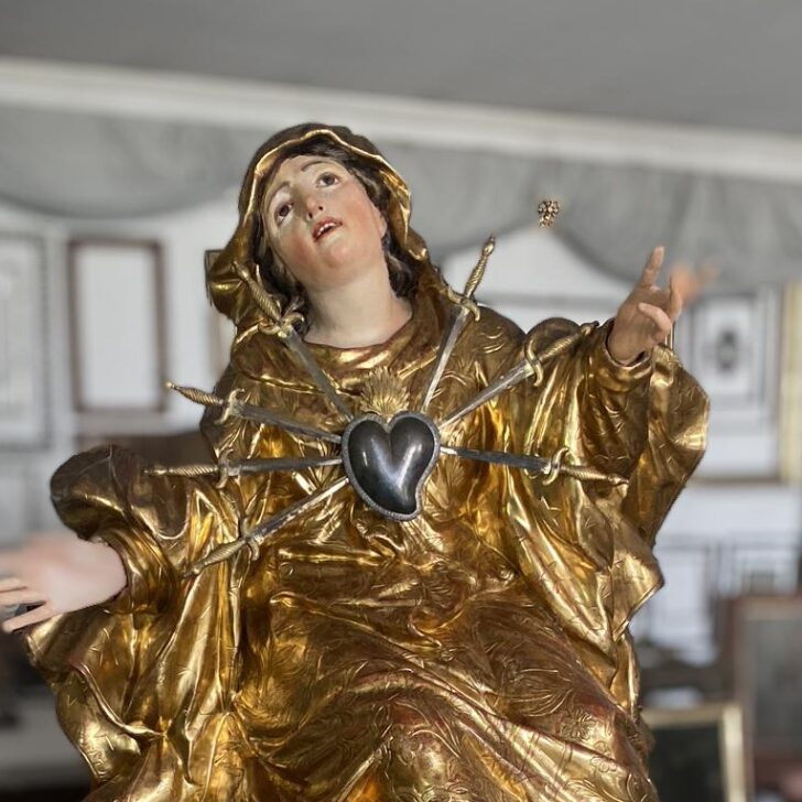 Nuovo splendore per la Madonna Addolorata della chiesa di San Giacomo della Vittoria