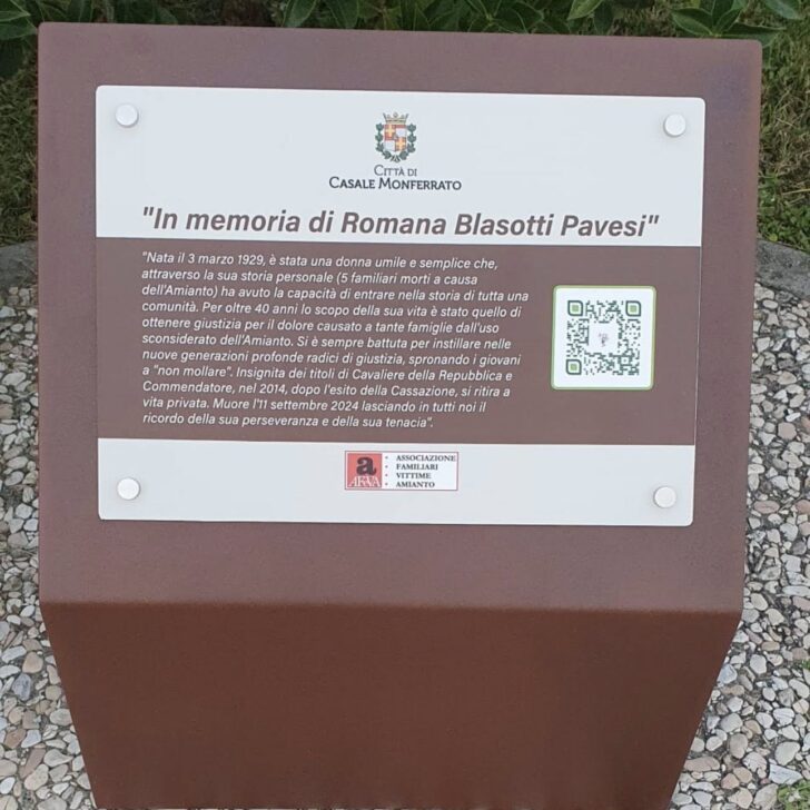 Il Parco Eternot compie 9 anni e rende omaggio a Romana Blasotti Pavesi