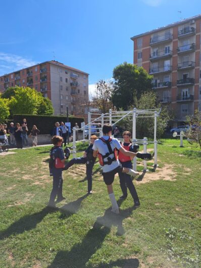A Pavia inaugurata l’area sport al Parco Alex Langer