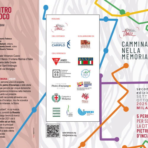 Milano ricorda camminando: il 19 e 26 ottobre gli ultimi due appuntamenti di “Camminare nella memoria”