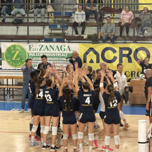 Esordio da sogno in B1 per Acrobatica Alessandria: è vittoria al tie-break
