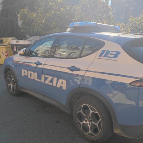 Lite in strada in piazza D’Annunzio