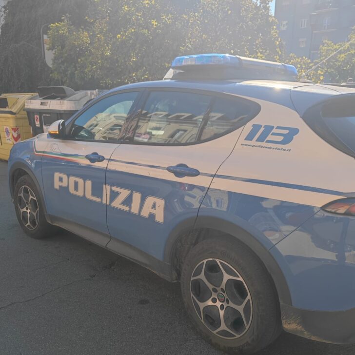 Lite in strada in piazza D’Annunzio