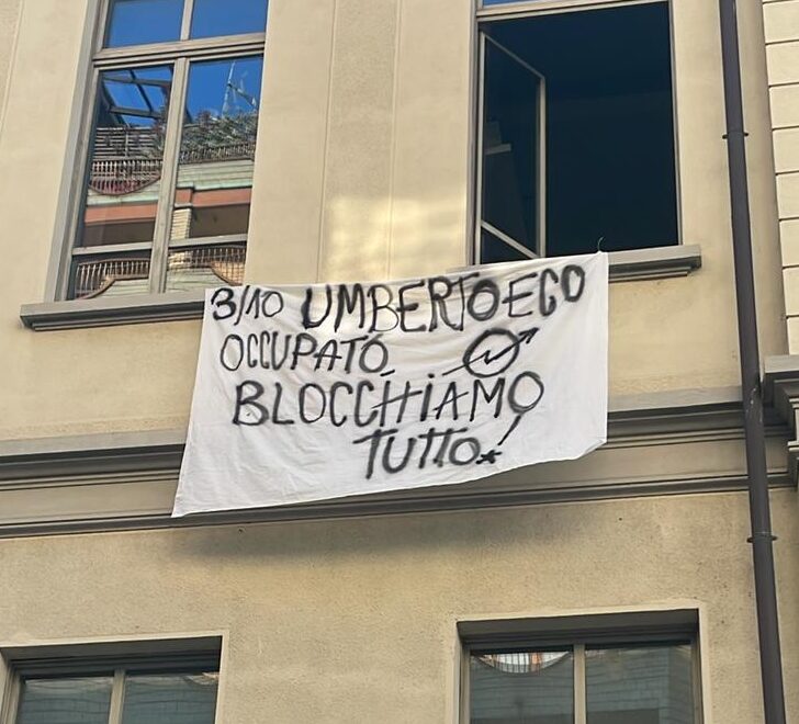 Studenti tentano occupazione del Liceo Eco per prendere la parola e parlare di Palestina”