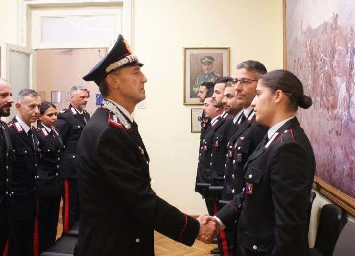 Il Generale Galletta, Comandante Interregionale, in visita ai Carabinieri di Tortona