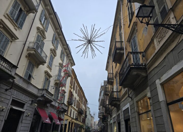 Ad Alessandria già iniziata l’installazione delle luci di Natale