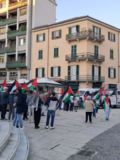 Acqui Terme in piazza per la Palestina: “Siamo il grido che rompe il silenzio”