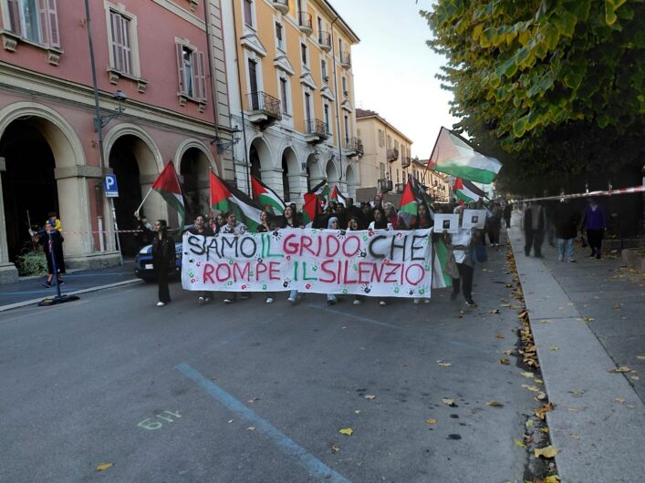 Acqui Terme in piazza per la Palestina: “Siamo il grido che rompe il silenzio”