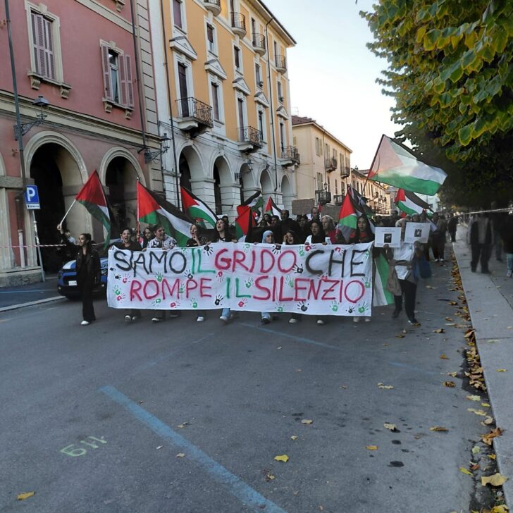 Acqui Terme in piazza per la Palestina: “Siamo il grido che rompe il silenzio”