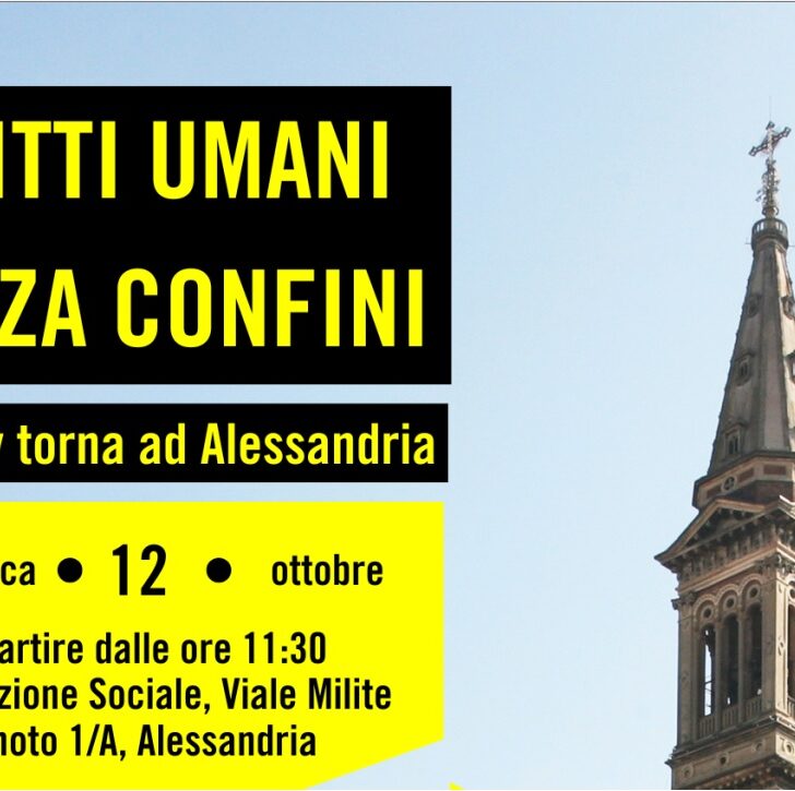 Amnesty International torna ad Alessandria: “Diritti Umani senza confini” per costruire un nuovo gruppo locale