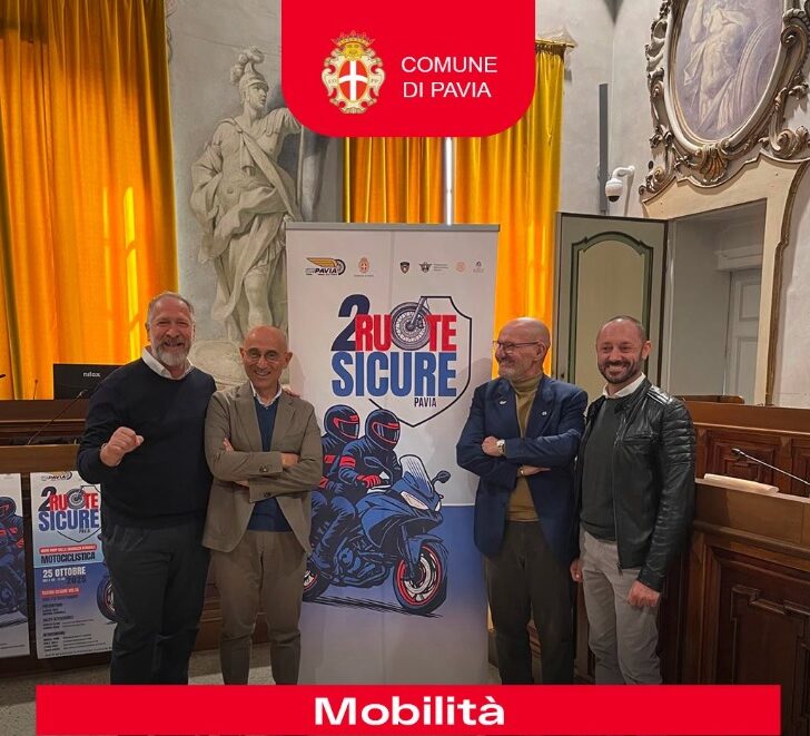 Con “2 Ruote Sicure” Pavia diventa capitale della sicurezza su due ruote