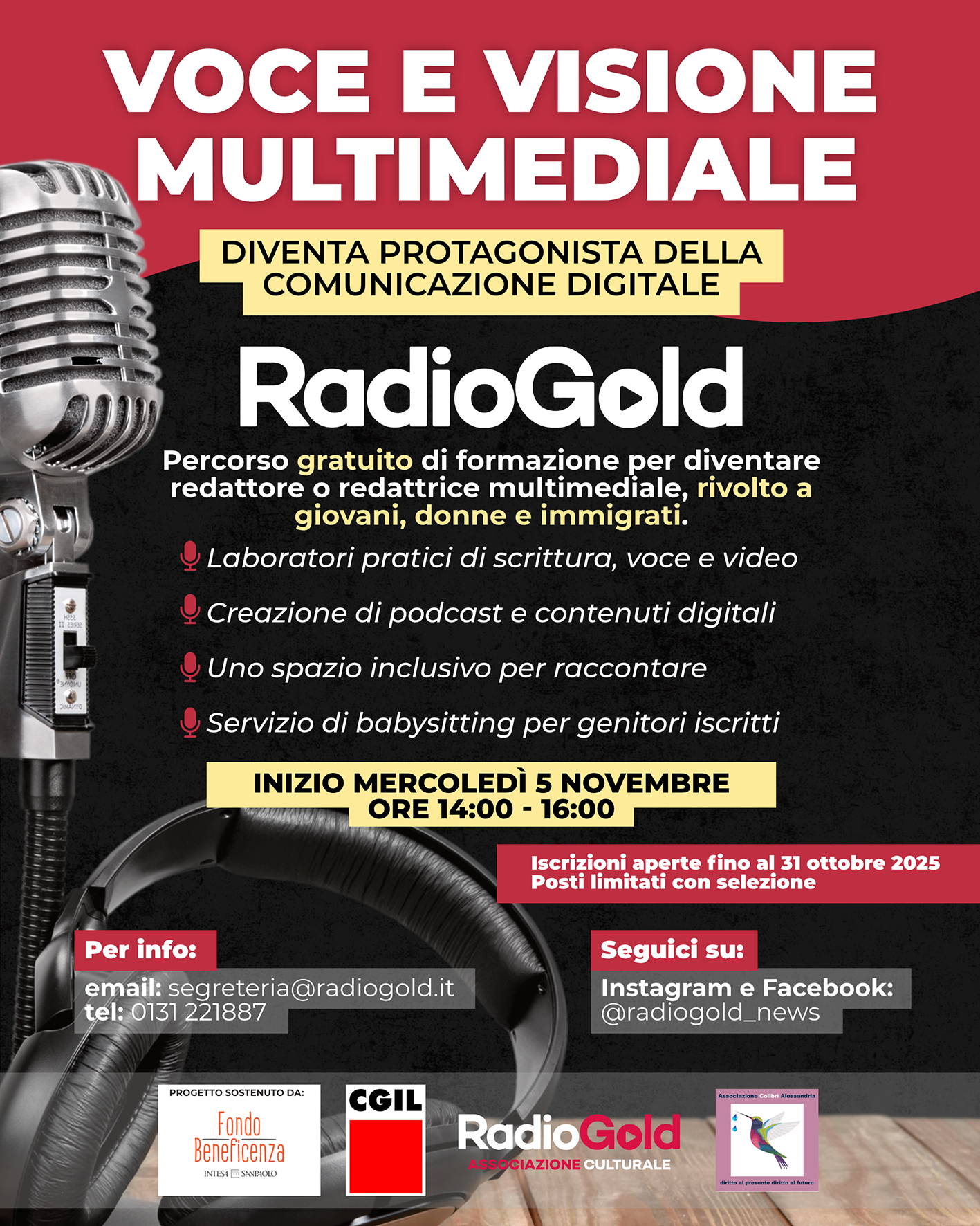 Un corso gratuito di formazione per redattori e redattrici multimediali