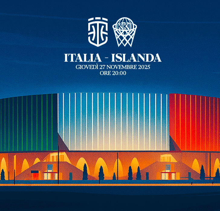 L’Italbasket per la prima volta a Tortona: sfiderà l’Islanda