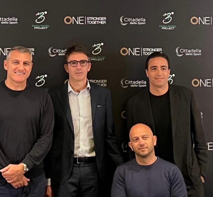 Vieri, Totti, Matri, Cattelan e tanti altri a Tortona per il Para Padel Project