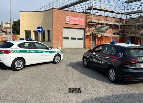 Devasta il Pronto soccorso dell’ospedale di Vigevano. Arrestato