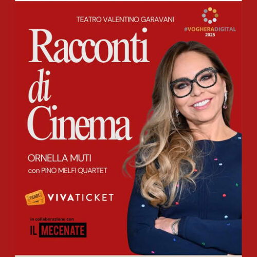 A Voghera stasera, sabato 11 ottobre, Ornella Muti racconterà il cinema