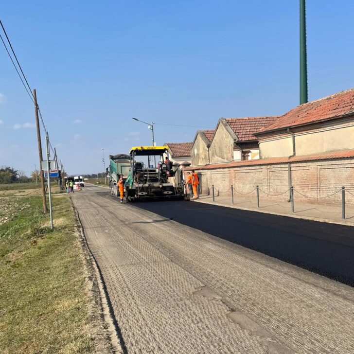 A Casal Cermelli iniziati i lavori di ripristino della strada provinciale