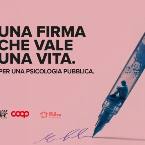Sabato 25 ottobre alla Coop di Pavia la raccolta firme per la creazione del Servizio nazionale pubblico di Psicologia