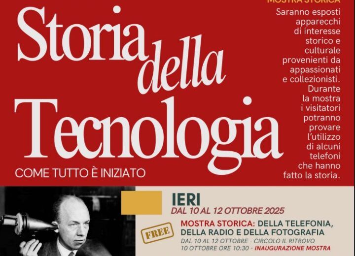 Voghera Digital 2025: inizia il viaggio nella storia della tecnologia tra radio, telefoni e il cinema con Ornella Muti