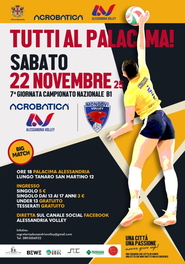 Acrobatica volley 22 novembre