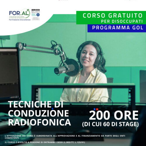 Foral: corso per imparare a condurre in radio