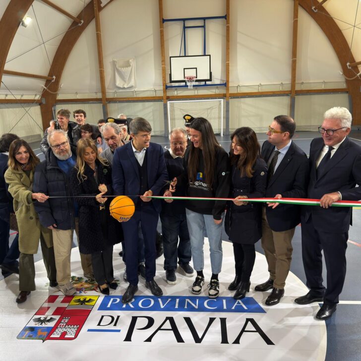 Inaugurata la nuova palestra dell’istituto Maserati a Voghera