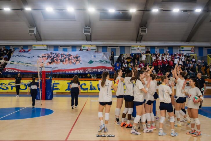 Palacima pieno e spettacolo sugli spalti per la sfida tra Alessandria Volley e Mondovì