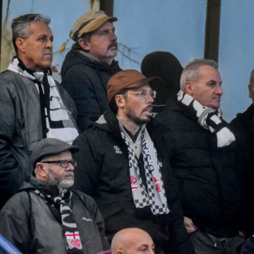 Anche il presidente dell’Alessandria Calcio Barani al PalaCima per Acrobatica Alessandria–Mondovì