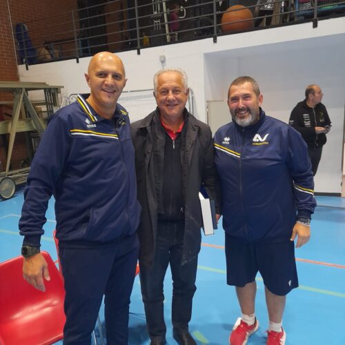 I complimenti di Julio Velasco all’Acrobatica: il coach dell’Italia incontra lo staff alessandrino