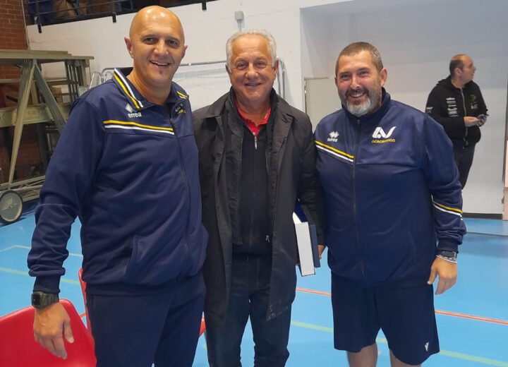 I complimenti di Julio Velasco all’Acrobatica: il coach dell’Italia incontra lo staff alessandrino