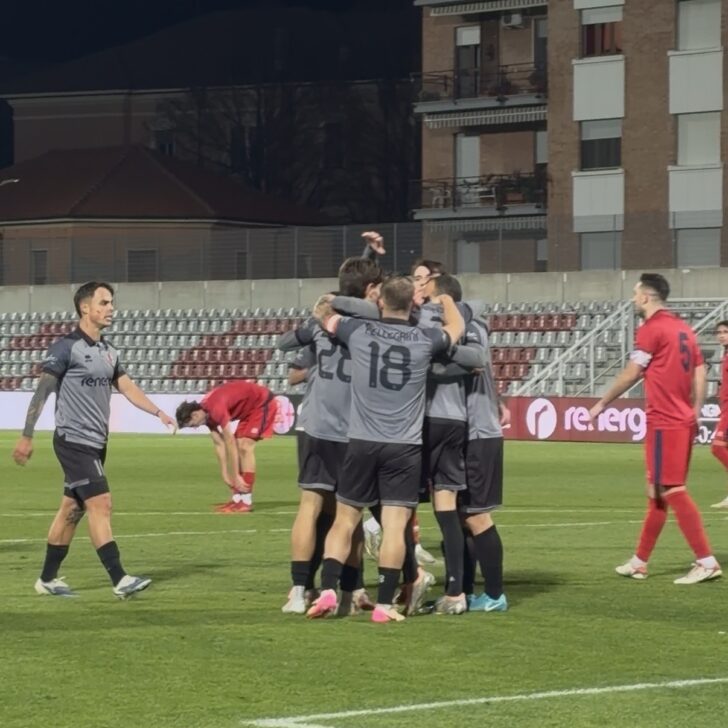 Coppa Italia Eccellenza: i Grigi non sbagliano contro la Pro Villafranca. Cargiolli decide l’andata